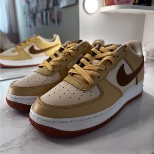 Nike Air Force 1 Low Pearl White Sesame Ale Brown